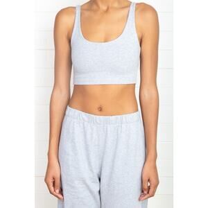 Brandy Melville Lydia Thick Cropped Tank Top Bra, Short Sleeveless